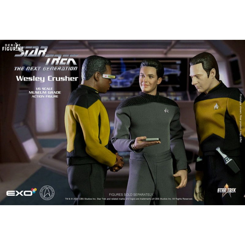 Wesley Crusher figure - Star Trek: The Next Generation - EXO-6
