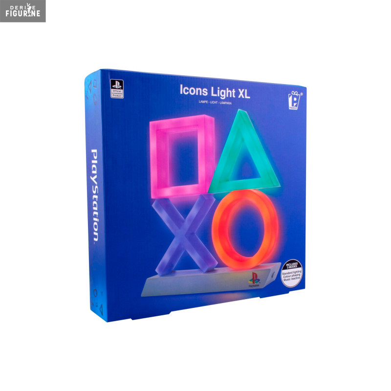 Light PlayStation XL, Icons