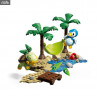 Pokemon - Figures construction game Pikachu vs. Chimchar or Piplup vs. Turtwig, Mega Construx