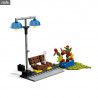 Pokemon - Figures construction game Pikachu vs. Chimchar or Piplup vs. Turtwig, Mega Construx
