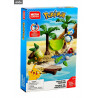 Pokemon - Figures construction game Pikachu vs. Chimchar or Piplup vs. Turtwig, Mega Construx