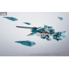 Macross Super Dimension Fortress Lovers Again - VF-2SS Valkyrie II + SAP (Silvie Gena use) figure, Hi-Metal R
