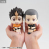 Haikyu!! - Pack figurines Yu Nishinoya & Ryunosuke Tanaka Uniform, With Gift Look Up