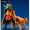 DC Comics, Batman, figurine de Robin et Bat-Hound, ARTFX+