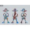 One Piece - Pack 10 figures Luffy's, Archive of Adventure