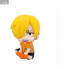 One Piece - Pack figurines Roronoa Zoro & Sanji Future Island Egghead, (with gift) Look Up