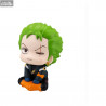 One Piece - Pack figurines Roronoa Zoro & Sanji Future Island Egghead, (with gift) Look Up