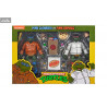 Les Tortues ninja (Cartoon) - Pack 2 figurines Punk Leo & Punk Raph