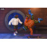 Les Tortues ninja (Cartoon) - Pack 2 figurines Punk Leo & Punk Raph