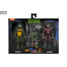Teenage Mutant Ninja Turtles (1990 Movie) - Pack 2 figures Roof Top Battle Shredder vs Leonardo