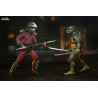 Tortues ninja (1990 Movie) - Pack 2 figurines Roof Top Battle Shredder vs Leonardo