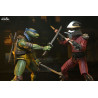 Tortues ninja (1990 Movie) - Pack 2 figurines Roof Top Battle Shredder vs Leonardo