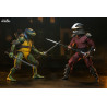 Tortues ninja (1990 Movie) - Pack 2 figurines Roof Top Battle Shredder vs Leonardo