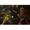 Tortues ninja (1990 Movie) - Pack 2 figurines Roof Top Battle Shredder vs Leonardo