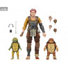 Les Tortues ninja (The Last Ronin The Lost Years) - Pack figurines Grammy April with Baby Yi & Moja