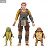 Les Tortues ninja (The Last Ronin The Lost Years) - Pack figurines Grammy April with Baby Yi & Moja
