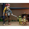 Les Tortues ninja (The Last Ronin The Lost Years) - Pack figurines Grammy April with Baby Yi & Moja