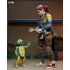 Les Tortues ninja (The Last Ronin The Lost Years) - Pack figurines Grammy April with Baby Yi & Moja