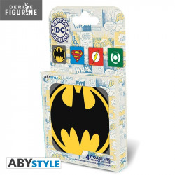DC Comics coasters set -...