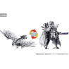 Transformers x Monster Hunter - Figure Silver Rathalos Prime, Team-Up Series