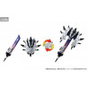 PRÉCOMMANDE - Transformers x Monster Hunter - Figurine Silver Rathalos Prime, Team-Up Series