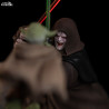 Star Wars - Yoda vs Emperor Palpatine figure (CCXP Exclusive 2024), Deluxe Art Scale