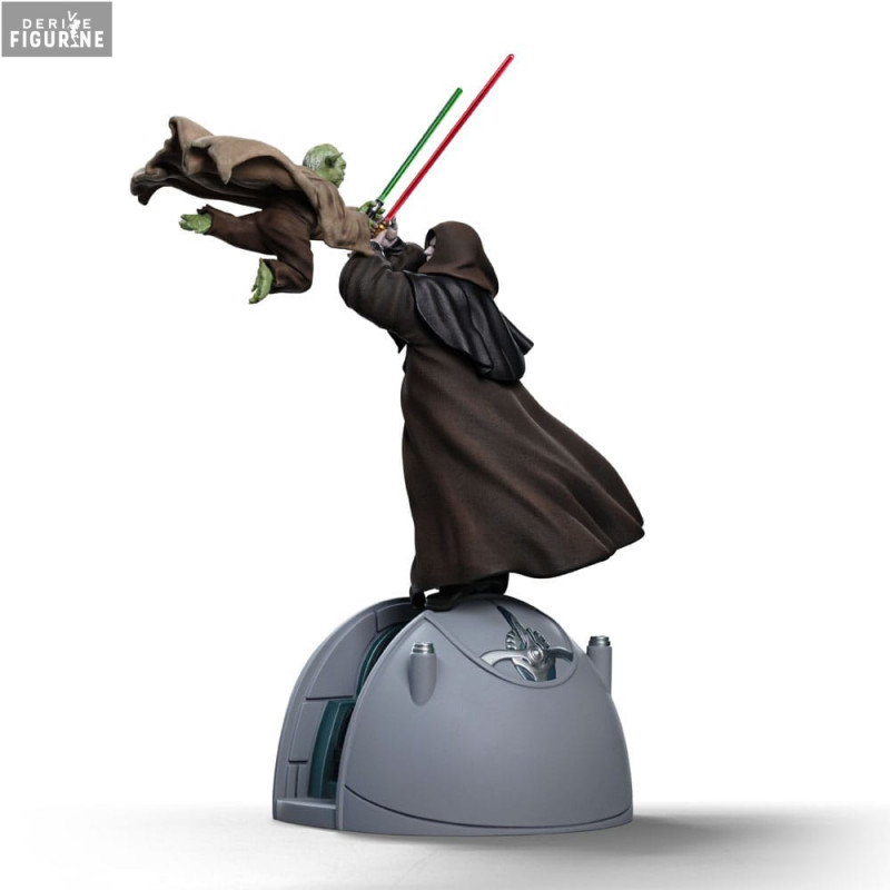 Yoda vs Emperor Palpatine figure (CCXP Exclusive 2024), Deluxe Art