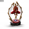 Marvel - Figurine Spider-man Iron Armor Comics (CCXP Exclusive 2024), Deluxe Art Scale