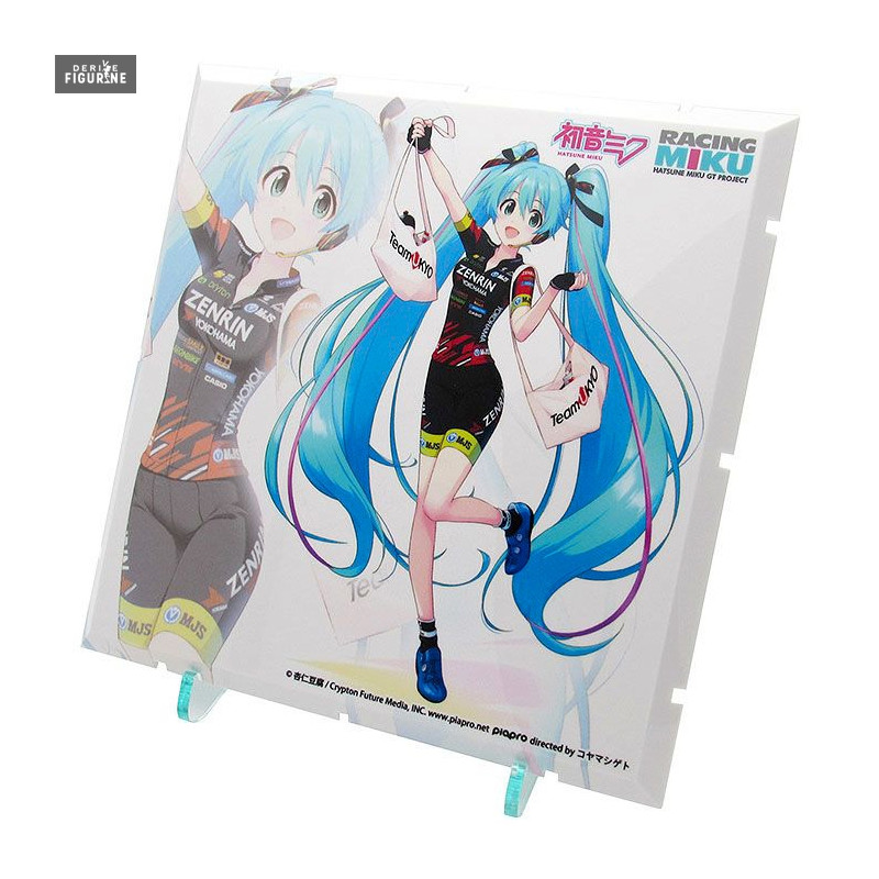 Dioramansion - Decor for figures Nendoroid and FIGMA Racing Miku 2019 Pit Optional Panel Team UKYO Support