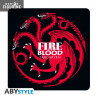 Game of Thrones coasters set - Emblems of houses