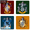 Harry Potter coasters set - Emblems of houses