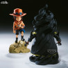 One Piece - Portgas D. Ace Vs Marshall. D. Teach figure, WCF Log Stories
