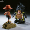 One Piece - Portgas D. Ace Vs Marshall. D. Teach figure, WCF Log Stories