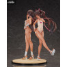 Taimanin RPG - Pack 2 figures Adult Yukikaze and Young Yukikaze, Swimsuits