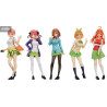 The Quintessential Quintuplets Movie - Pack 5 figurines Miku, Nino, Yotsuba, Ichika, Itsuki Nakano, 1.5 Pop Up Parade