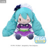 Vocaloid - Plush Hatsune Miku x Love and Berry Dress Up and Dance! Sparkly Purple, Fuwa Petit