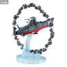 Space Battleship Yamato 2202 - Figurine vaisseau Aircraft Warriors of Love Re & Asteroid Ring, Cosmo Fleet Special