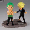 One Piece - Roronoa Zoro & Sanji figure, WCF Log Stories