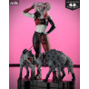 DC Direct - Figurine Harley Quinn by Jenny Frison, Red, White & Black