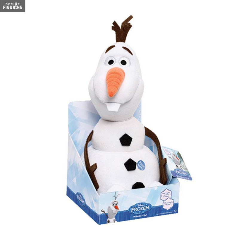 Peluche Olaf 30 Cm – La Reine Des Neiges – Bonhomme De Neige Tout Doux – Cadeau Enfant Fille Garçon