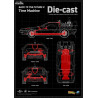 Back to the Futur Part II - Replica action vehicle Delorean Time Machine