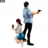 City Hunter Private Eyes - Figures Saeba Ryo & Makimura Kaori, G.E.M. Series