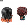 Demon Slayer: Kimetsu no Yaiba - Pack 2 figurines Tanjiro & Nezuko Kamado, Chimimega Buddy Series