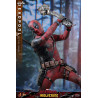 Marvel, Deadpool & Wolverine - Figurine Deadpool (Battling Version), Movie Masterpiece