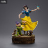 Disney, Blanche-Neige et les Sept Nains - Figurine Snow White and Dopey, Art Scale