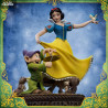 Disney, Blanche-Neige et les Sept Nains - Figurine Snow White and Dopey Deluxe Edition, Art Scale