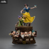 Disney, Blanche-Neige et les Sept Nains - Figurine Snow White and Dopey Deluxe Edition, Art Scale