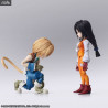 Final Fantasy IX - Pack 2 figurines Zidane Tribal & Garnet Til Alexandros, Bring Arts