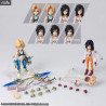Final Fantasy IX - Pack 2 figurines Zidane Tribal & Garnet Til Alexandros, Bring Arts