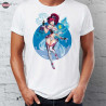 T-shirt homme Derive Figurine - Mev Gardenia version jeux vidéo